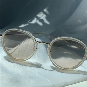 Madewell Glitter Fest Aviator Sunglasses Media
